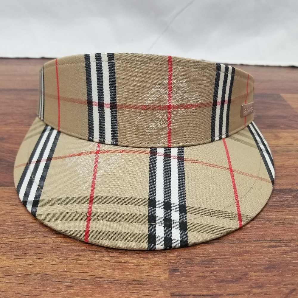 Vintage Burberrys Visor Hat